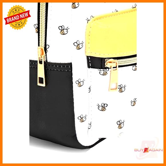 10" Mini PU Leather Backpack Winnie the Pooh Disney Licensed - Picture 4 of 6